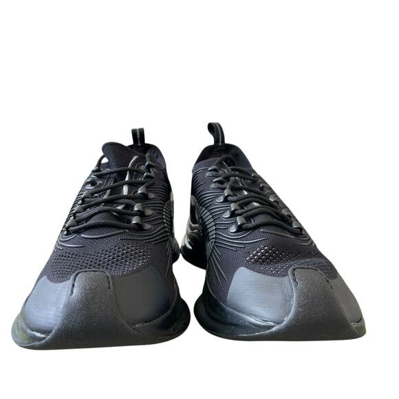 Gucci Run Sneaker Interlocking G Black Technical Knit Men's Size 12.5 US 13 NEW - Picture 6 of 16